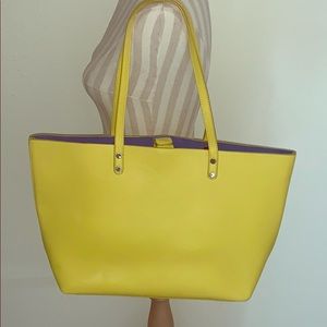 Yellow with Blue Tote by Boden